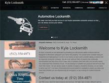 Tablet Screenshot of kylelocksmith.net